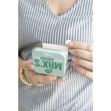 Logo trade promotional giveaways image of: Max's Mints Organic Menthol Mints