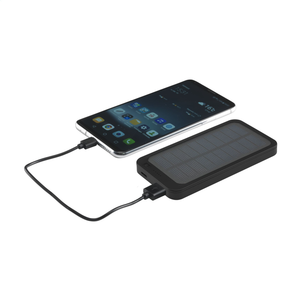 Logotrade promotional items photo of: Solar RCS Powerbank 4000 power charger
