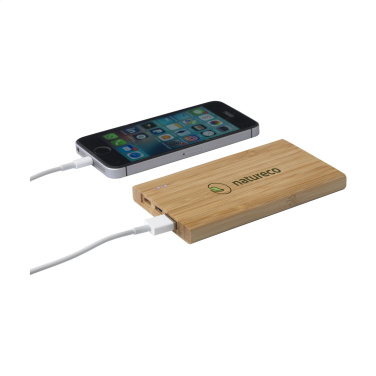 Logotrade promotional giveaways photo of: Bamboo 4000 Powerbank external charger