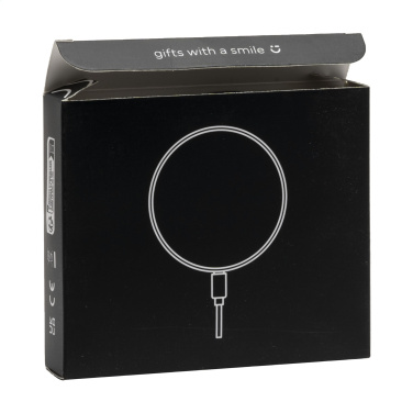 Logotrade promotional gift picture of: Coil RCS Recycled Wireless Charger