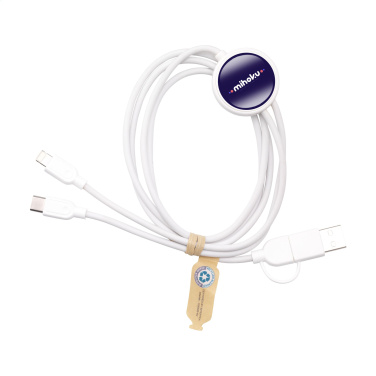 Logo trade business gift photo of: Charging Cable RCS Recycled ABS-TPE