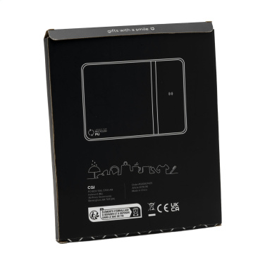Logo trade advertising products image of: RCS Recycled Wireless Charging Mousepad