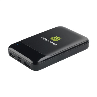 Logo trade promotional giveaways image of: Compact 5000 RCS Recycled ABS Powerbank