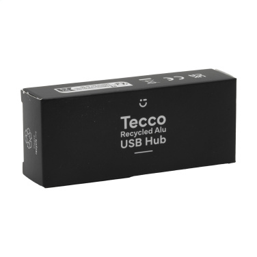 Logotrade promotional merchandise photo of: Tecco GRS Recycled Alu USB Hub