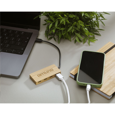 Logotrade promotional merchandise image of: Fyra Bamboo Hub