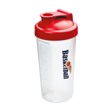 Logo trade business gifts image of: Shaker Protein 600 ml drinking cup