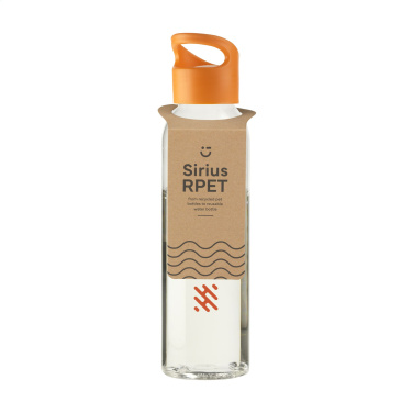 Logotrade promotional merchandise picture of: Sirius GRS RPET 650 ml drinking bottle