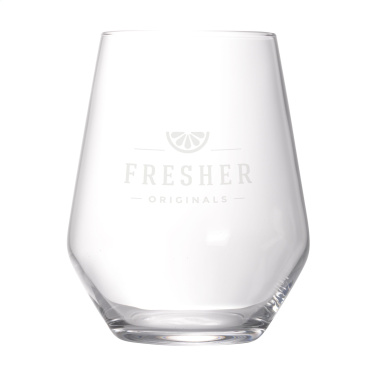 Logo trade promotional gifts picture of: Loire Water Glass 400 ml