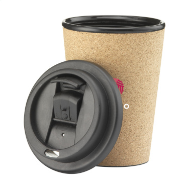 Logo trade promotional merchandise photo of: Attea Cork 350 ml coffee cup