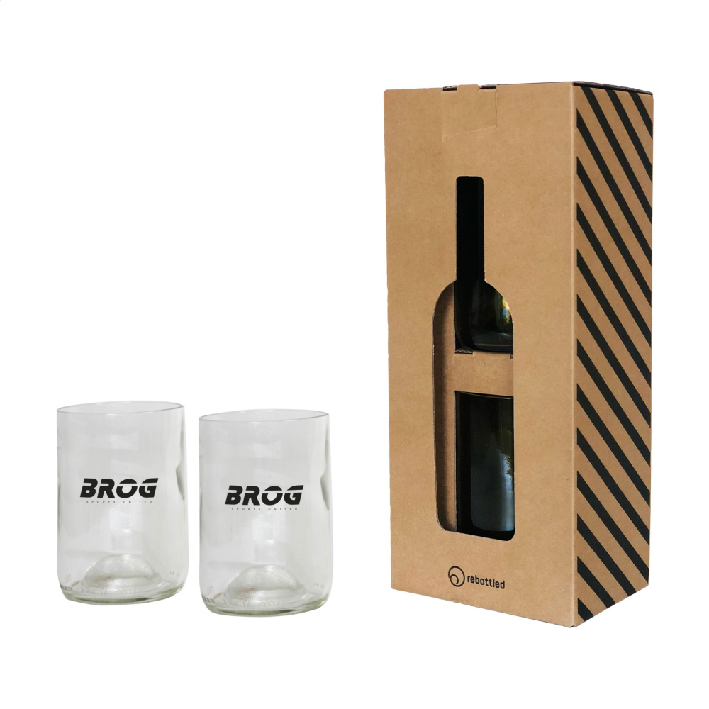 Logotrade promotional merchandise photo of: Rebottled® Tumbler 2-pack drinking glass
