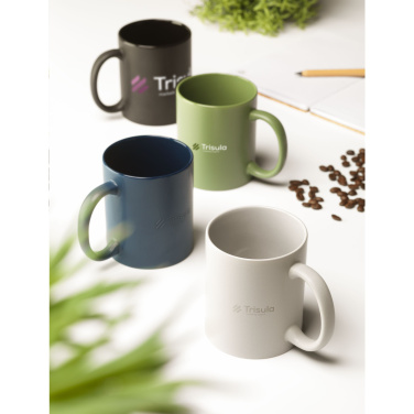 Logo trade promotional products image of: Kitty Mug Matt 350 ml