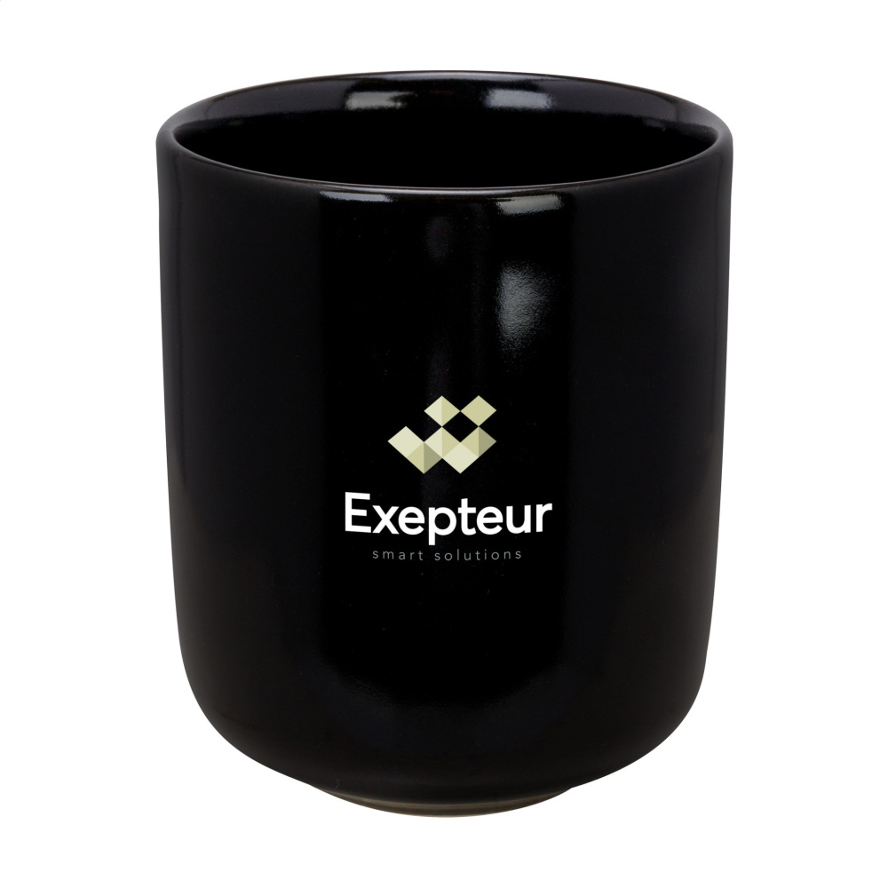 Logotrade promotional merchandise picture of: Cadiz Black 350 ml drinking cup