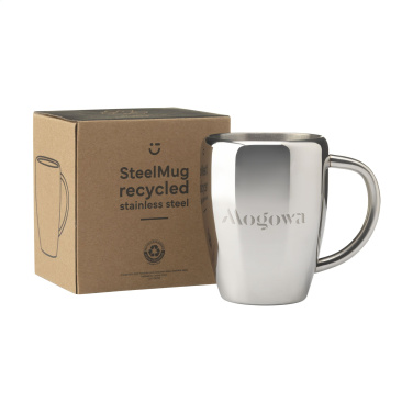 Logotrade promotional item image of: SteelMug RCS Recycled Steel 220 ml