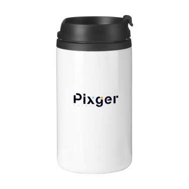 Logo trade promotional giveaways image of: Thermo Can RCS Recycled Steel 300 ml thermo cup