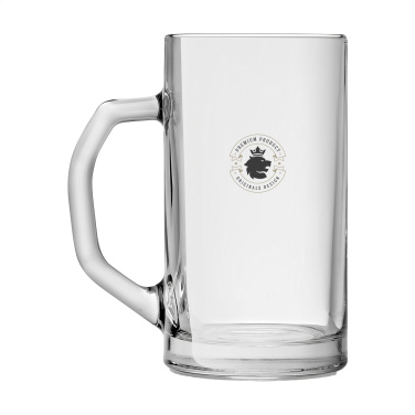 Logo trade corporate gifts image of: Otto Beer Tankard 490 ml