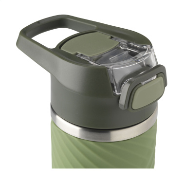 Logo trade promotional items image of: Lynn RCS Recycled Steel Bottle 500 ml