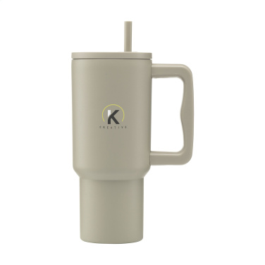 Logo trade promotional merchandise photo of: Rhino RCS Recycled Steel Cup 900 ml