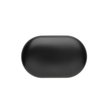 Logo trade promotional merchandise image of: Fitsound RCS recycled plastic open ear TWS earbuds
