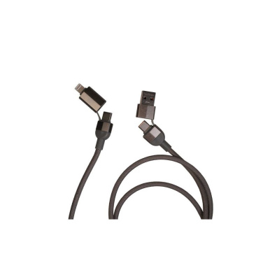 Logotrade advertising products photo of: Charging cable with data transfer DONNES Pierre Cardin