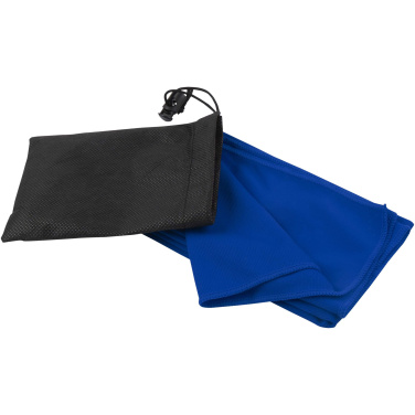 Logo trade advertising products image of: Lucas RPET sport towel 30x80 cm