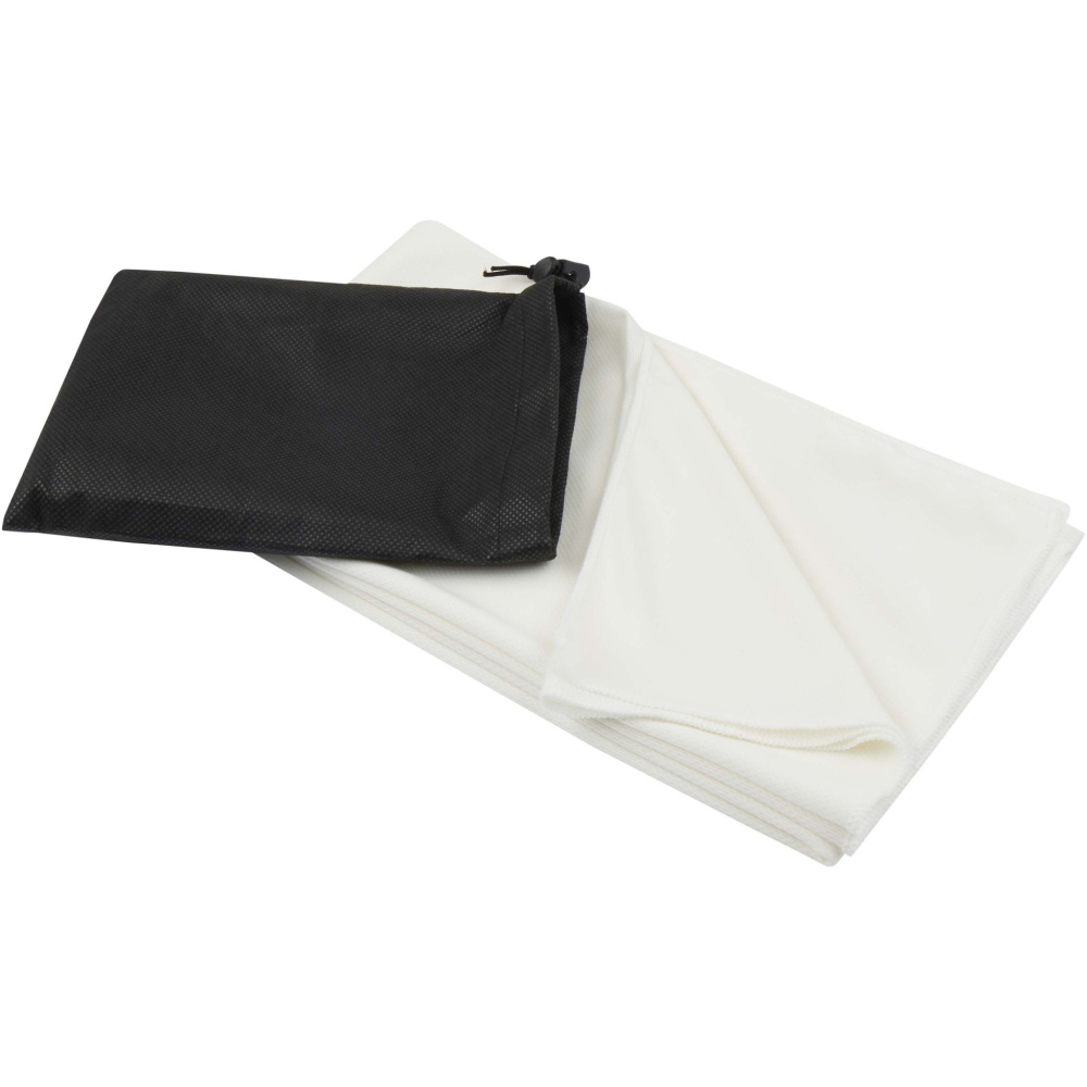 Logo trade corporate gifts picture of: Lucas RPET sport towel 70x140 cm