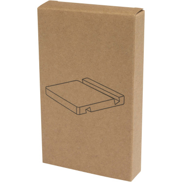 Logotrade corporate gift picture of: Bubup bamboo 2-angled tablet and phone stand