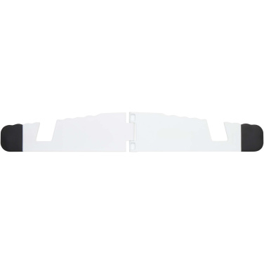 Logotrade promotional products photo of: Buna recycled plastic foldable tablet and phone stand