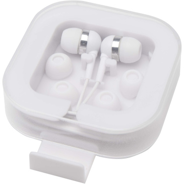 Logo trade advertising products picture of: Dofida wired Type-C earbuds with recycled plastic storage box