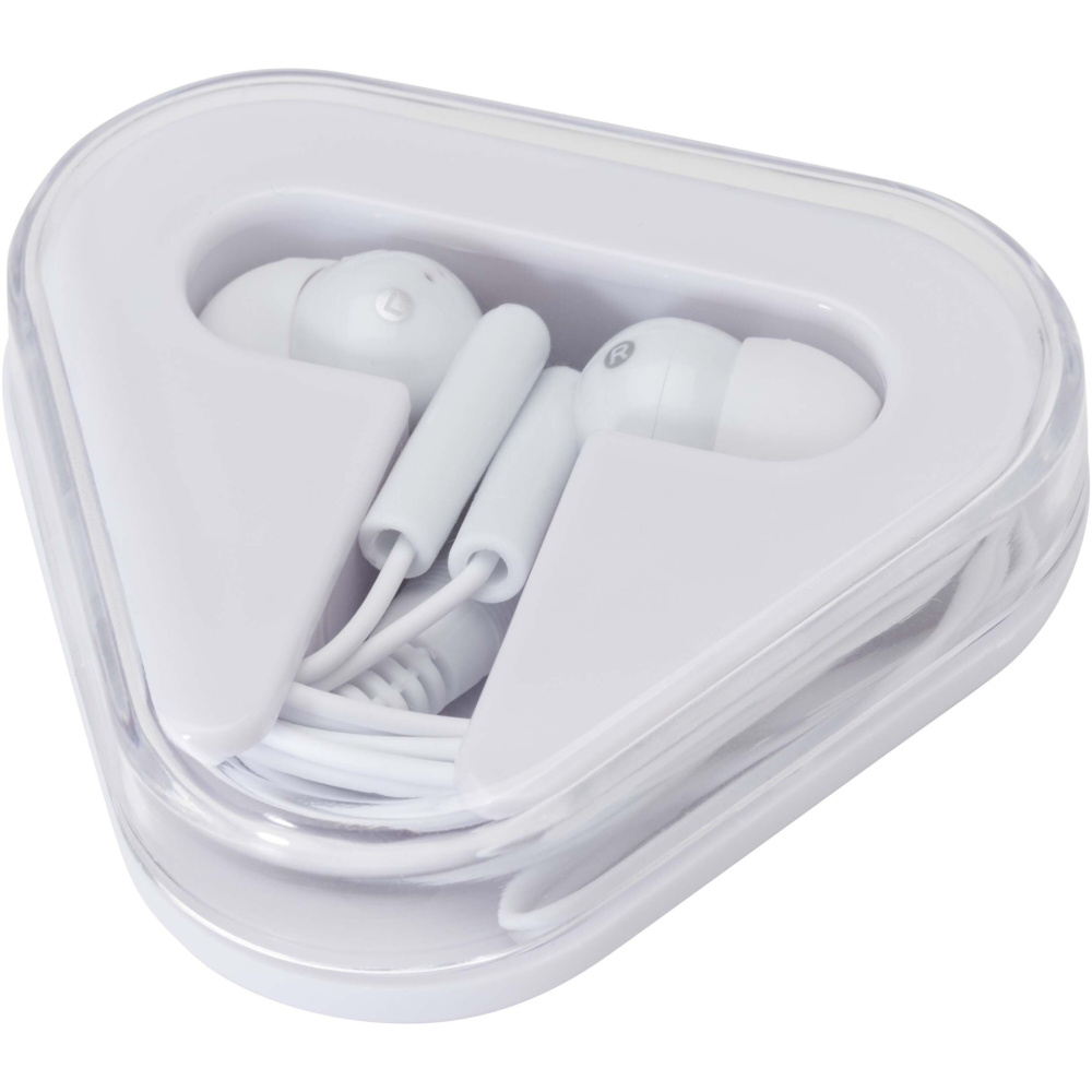 Logotrade advertising product picture of: Rebel earbuds with recycled plastic storage box