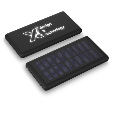 Logotrade advertising products photo of: SCX.design P30 8000 mAh light-up solar power bank