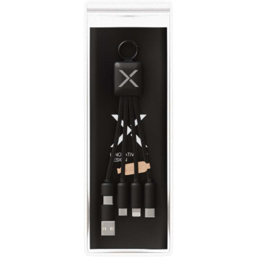 Logotrade promotional gift image of: SCX.design C13 15W 5-in-1 charging cable