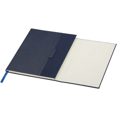 Logotrade advertising product image of: Alejandra A5 recycled plastic hard cover notebook