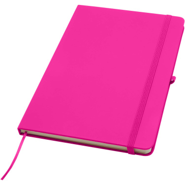 Logo trade promotional giveaways picture of: Spectrum Plus A5 hard cover notebook