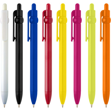 Logotrade promotional giveaway picture of: Fidget recycled plastic ballpoint pen (black ink)