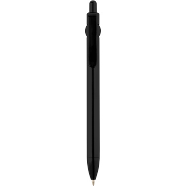 Logo trade promotional merchandise picture of: Fidget recycled plastic ballpoint pen (black ink)
