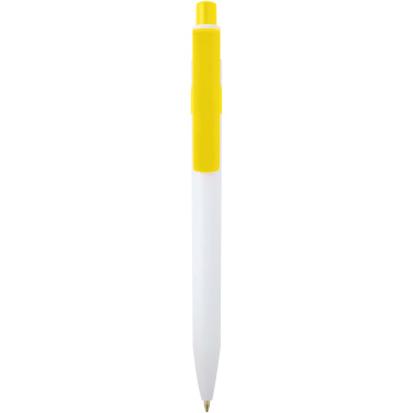 Logo trade promotional gifts picture of: Unica recycled plastic ballpoint pen (blue ink)