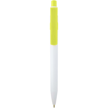 Logotrade promotional gift image of: Unica recycled plastic ballpoint pen (blue ink)