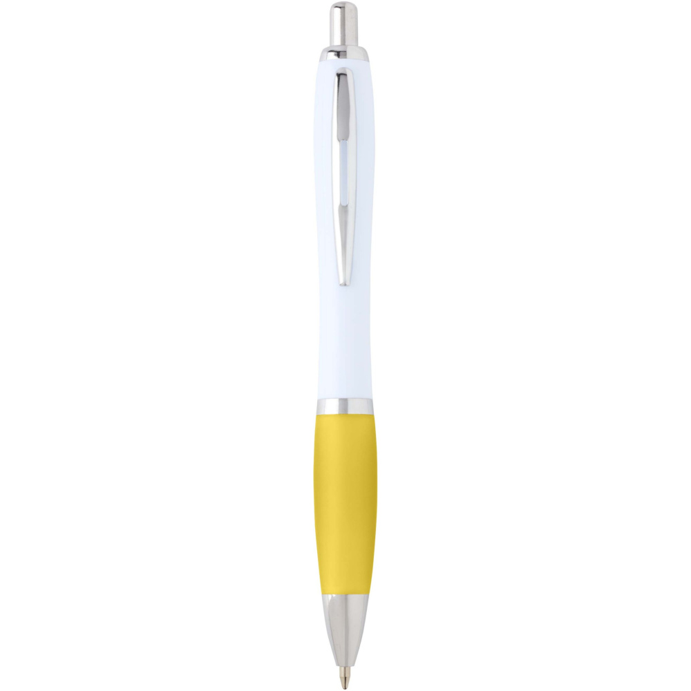 Logotrade promotional merchandise photo of: Nash recycled plastic ballpoint pen (blue ink)
