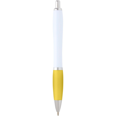 Logotrade promotional giveaway picture of: Nash recycled plastic ballpoint pen (blue ink)