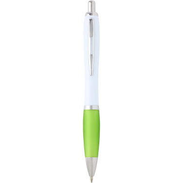 Logotrade corporate gift image of: Nash recycled plastic ballpoint pen (blue ink)