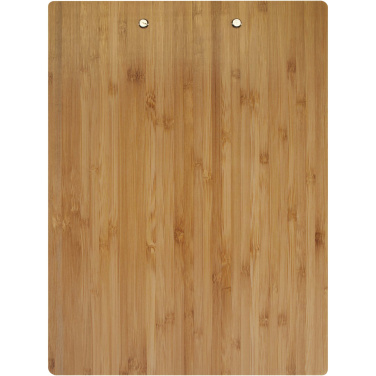 Logo trade promotional merchandise photo of: Tavula bamboo clipboard