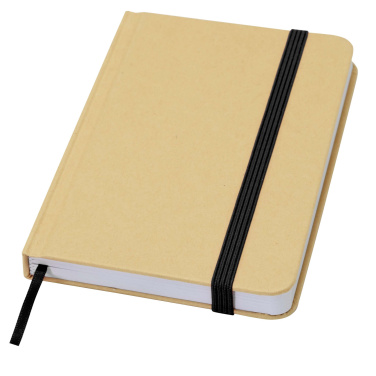 Logotrade corporate gift picture of: Reed A6 recycled hard cover notebook with plain pages