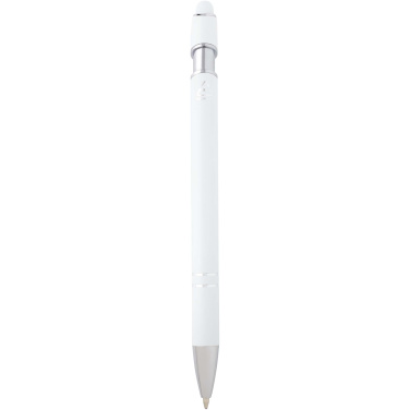 Logotrade promotional product image of: Kish ballpoint pen with silver finish (black ink)