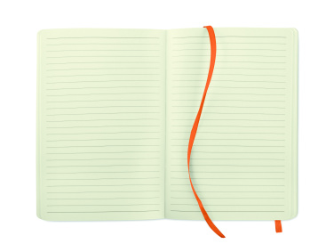 Logo trade promotional giveaway photo of: A5 recycled notebook
