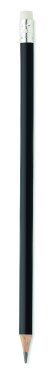 Logo trade promotional giveaways image of: Natural pencil with eraser