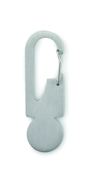 Logotrade corporate gift image of: Multifunctional key ring token