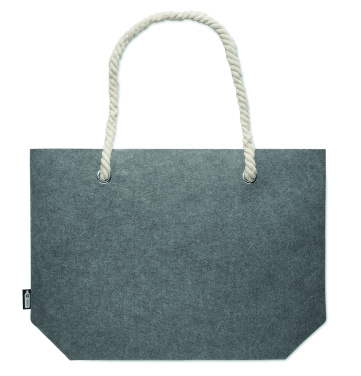 Logotrade promotional merchandise photo of: RPET felt beach bag