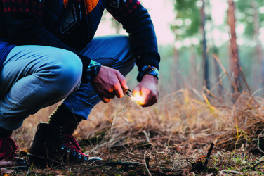 Logo trade business gifts image of: Pine wood fire starter tools
