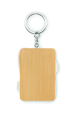 Logo trade promotional merchandise picture of: Key ring charging cable