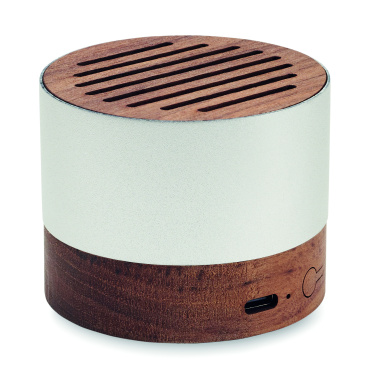 Logo trade promotional products picture of: Recycled aluminium speaker